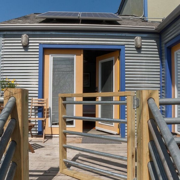 East Side Modern Studio with Private Deck