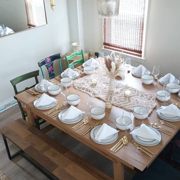 Eclectic Decor 5 Br house, 2 Baths & 2 Kitchens with WiFi and AC in Old Forge
