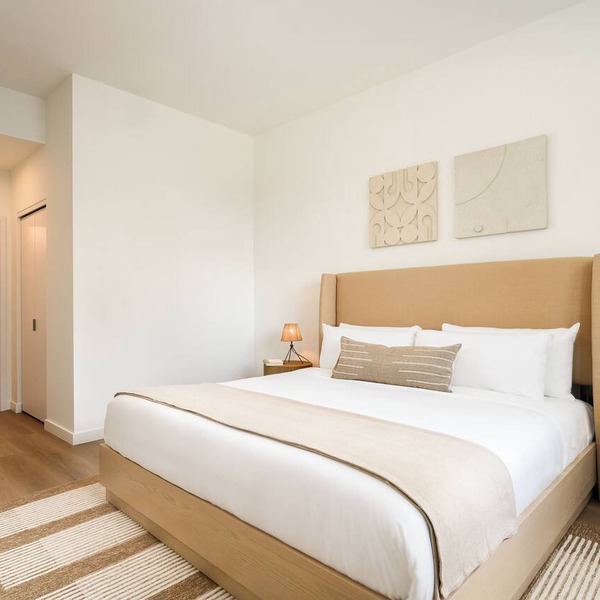 Edgewater 2BR Luxury Suite | Balcony + Pool & Gym | Sense28 by AvantStay