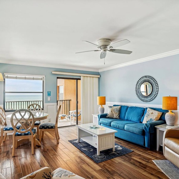 Emerald Isle 401 Beautiful Updates! Beach Front|Amazing view from Balcony!