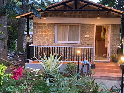English Rustic Stone Cottage