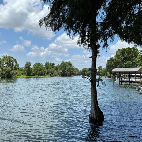 Enjoy the river from this freshly renovated home with a private boat ramp.
