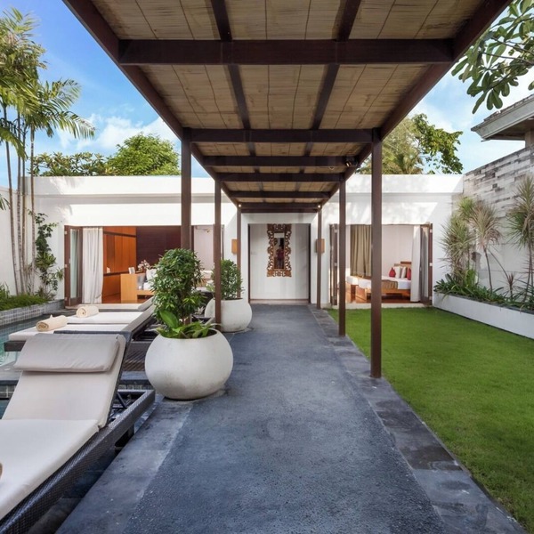 Escape to your spacious Bali villa with pool and dedicated butler.