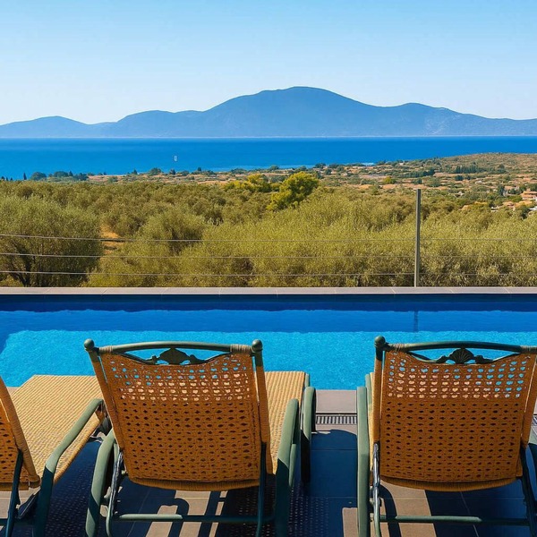 Evia Private Pool Gem - Seabliss Tranquil Oasis