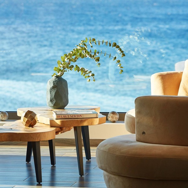 Exclusive beachfront penthouse retreat with private hot tub