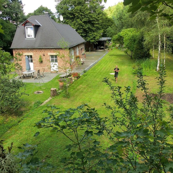 Exclusively renovated historical BAHNHOFSBAUDE with terrace, garden etc.