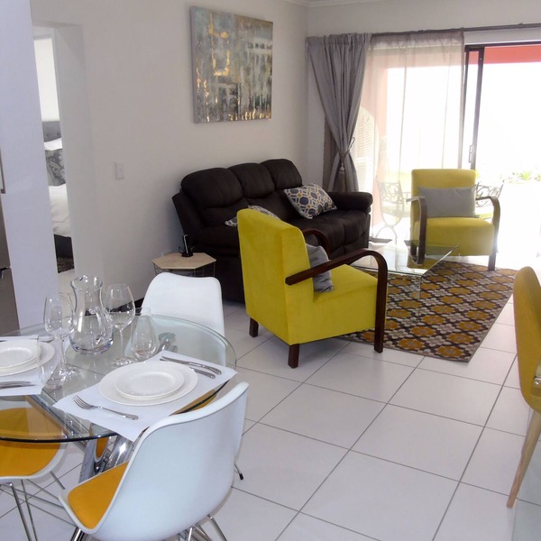 Executive condo with a tasteful retro touch