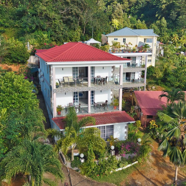 Experience Anse Royale like a local in this 2-bedroom apartment with AC