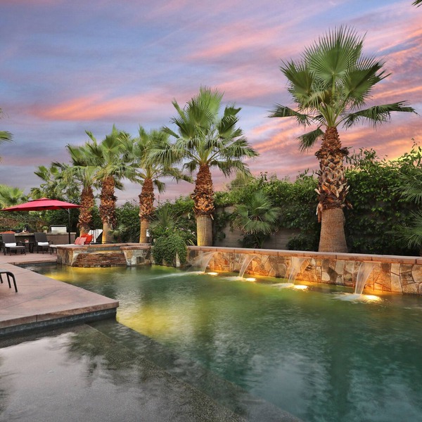 Experience luxury at Paramount, featuring stunning mountain views, a large pool and game room!