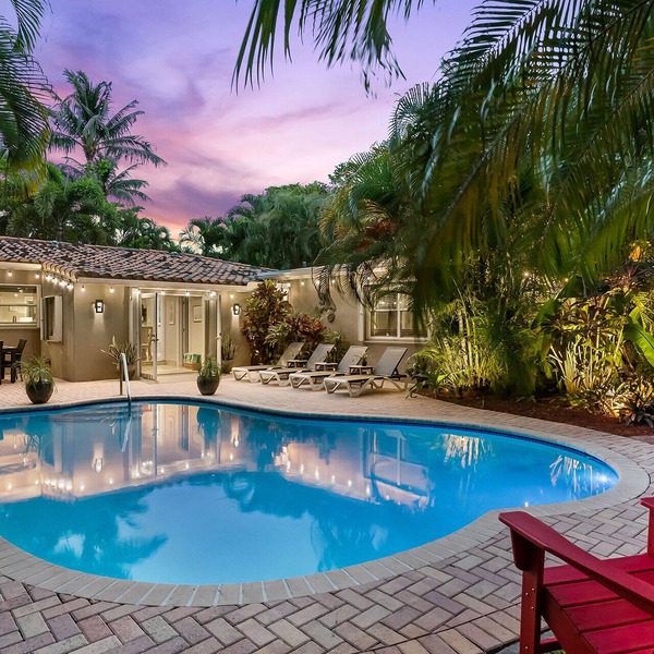 Experience Palm Terrace, a Private Tropical Escape Surrounded by Lush Gardens and Open Spaces!