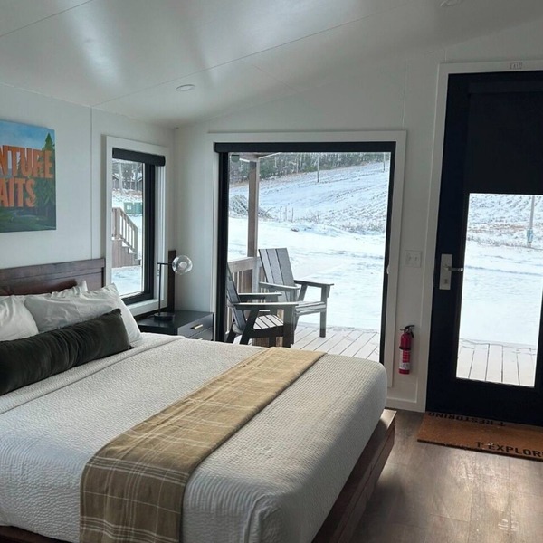 Explore Scenic Overlooks from Charming Ski-in/Ski-out Cabin Near Attractions