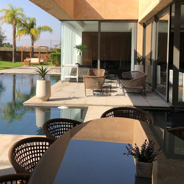 Fancy villa with special view and beautiful swimming pool near to parks ,