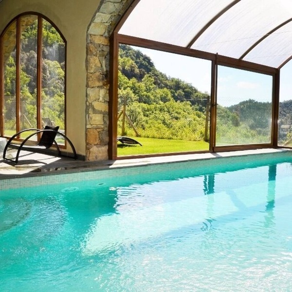 Fantastic mountain villa - Private padel tennis, pool & spa, fitness room & more