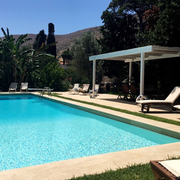 Fantastic pool surrounded by a 10,000 square meters of private garden