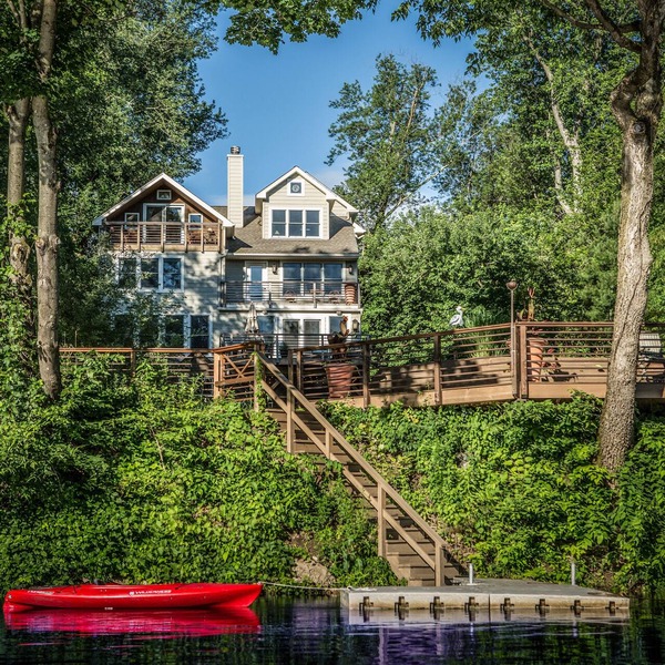 Featured on HGTV.com! New Bucks County All Season River Home. No hidden fees.