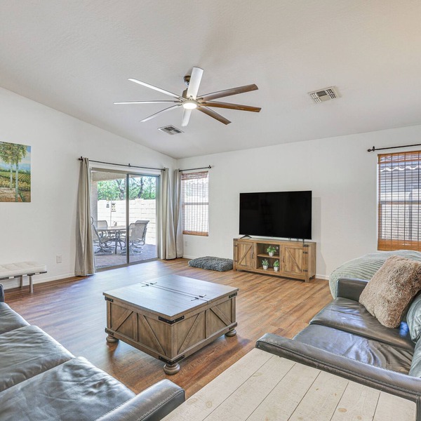 Fenced Yard + Fire Pit: Quiet Home in Surprise