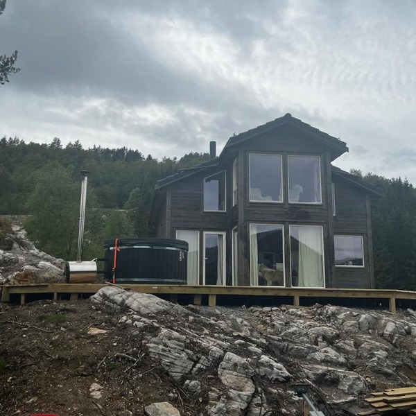 Feriehus med utsikt