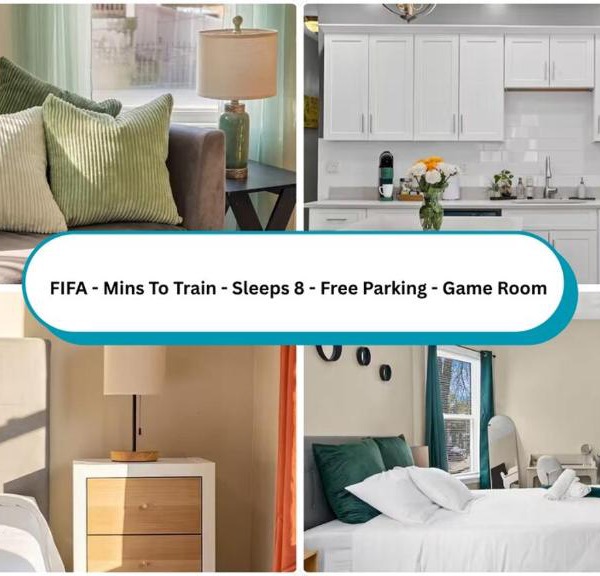 FIFA! Direct Train to Gillette - Spacious Modern 3BR - FREE Parking - Heart of Boston