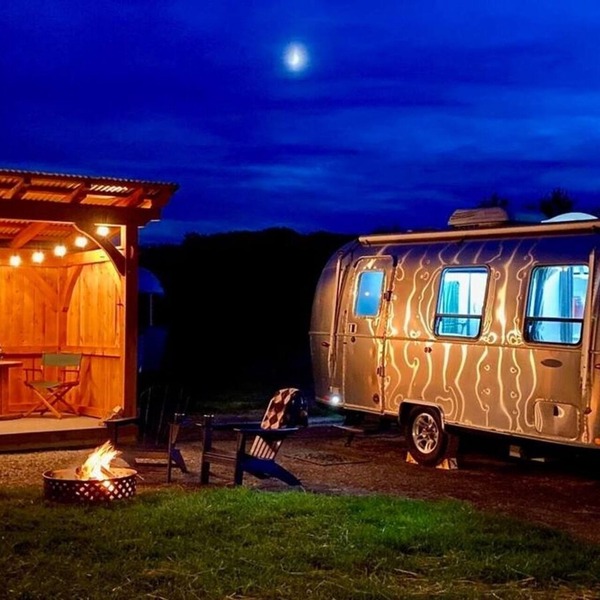 "Firefly" Airstream is a unique base from which to explore the entire Finger Lakes Region