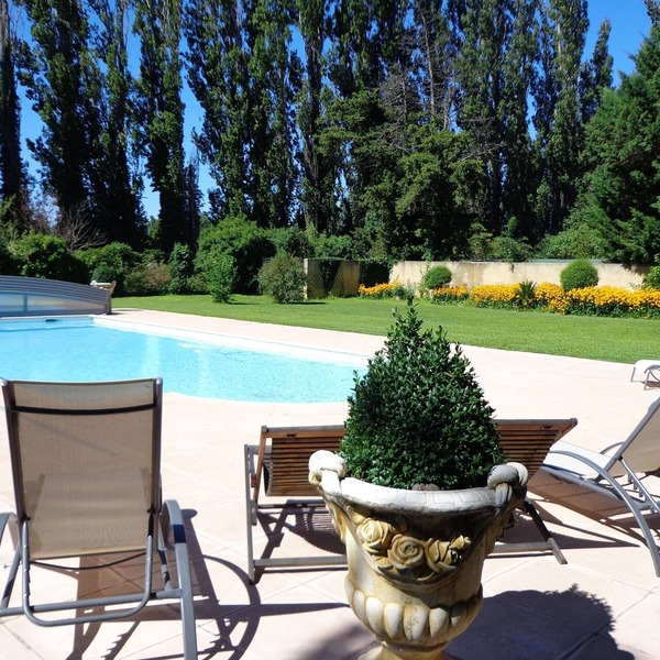 First floor: l'Olivier 2 bedrooms - Air conditioning - Swimming pool at Domaine Les Rivales