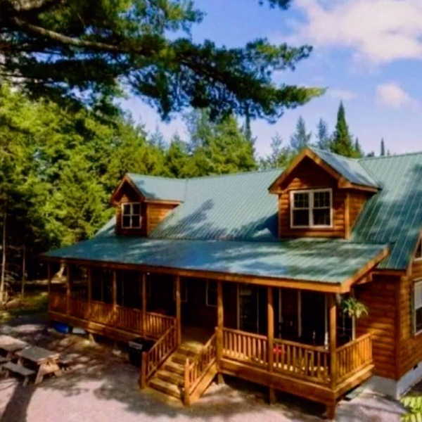 First Lake Waterfront Home in Old Forge, New York