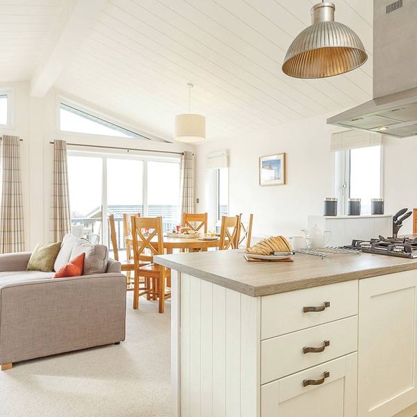 Fresh and contemporary styled lodge.