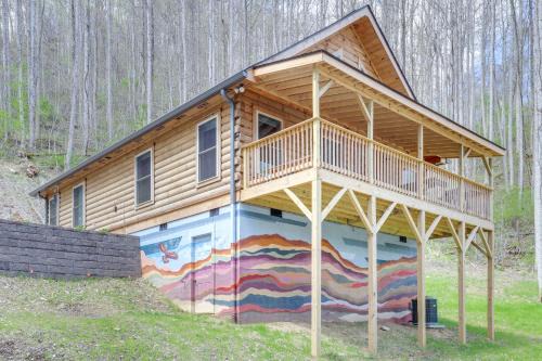 Furnished Deck & Fire Pit: Serene Marshall Cabin!