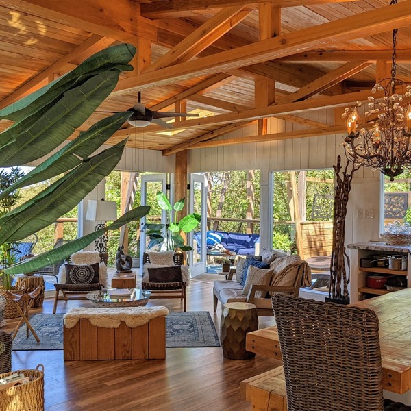Glass Treehouse BARTON SPRINGS POOL-PARKSIDE PENTHOUSE w/VIEWS-Costa Rican vibe