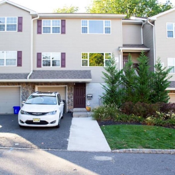 Golf view from Patio- Spacious 3-bedroom apartment in charming Bridgewater