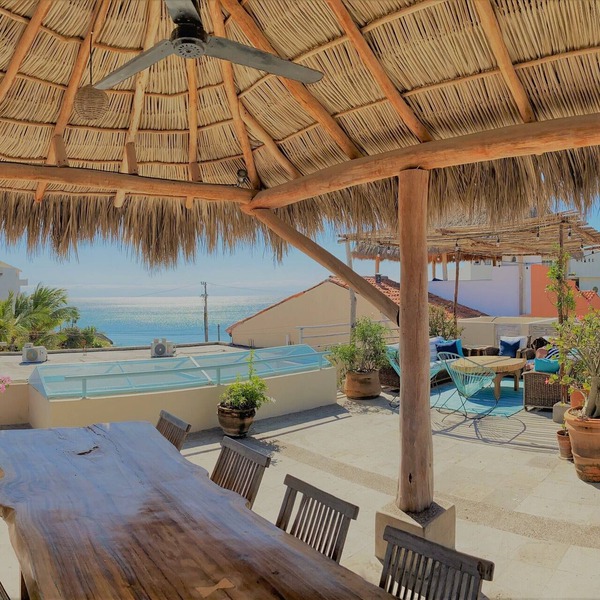 Gorgeous multi-level villa with pool, large rooftop terrace