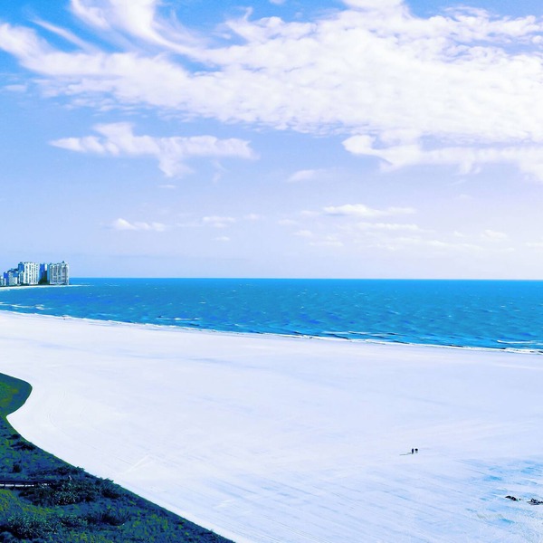 Great Beach Views, Direct Access, Pickleball, New Kitchen & Heated Pool! Tower 3