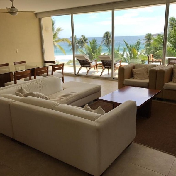 Great Beachfront Amara Condo Ixtapa