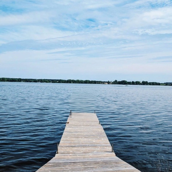 Great spot on Hay Bay with fabulous fishing and Swimming off the dock!