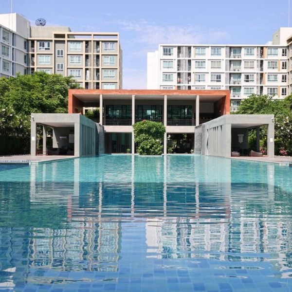 Greenery living in resort condo