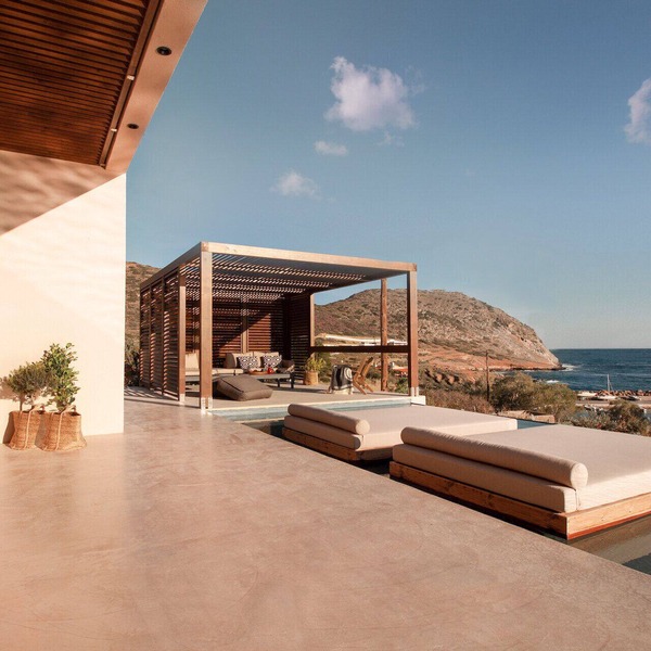 Ground level luxurious villa in Mochlos village
