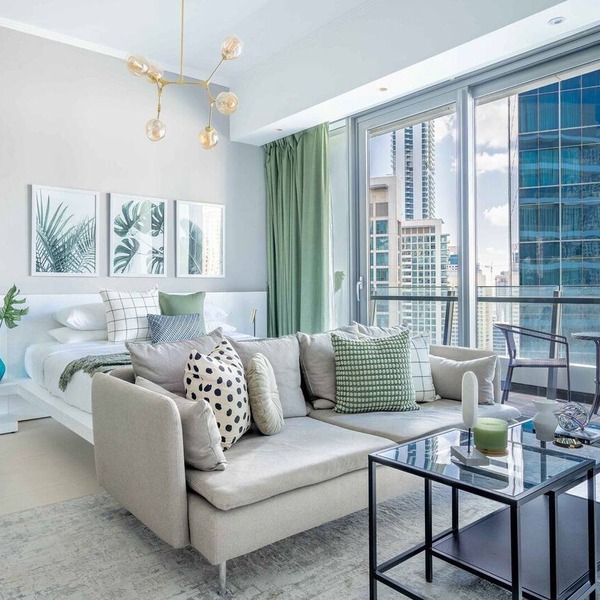 GuestReady - Studio | Balcony-Marina View