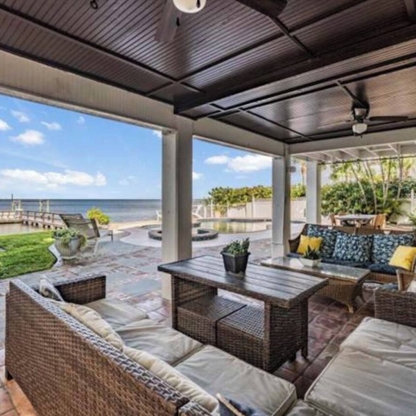 Gulf Front 6 bedroom with private heated pool and hot tub