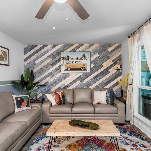Happy Boho Bungalow 3 MIN Walk 2 Beach