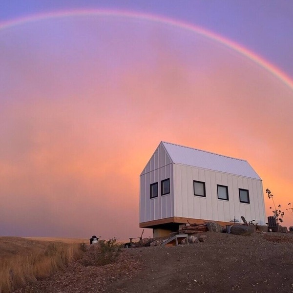 Hidden Haven Tiny House 2.0. Wide open spaces for humans and dogs!