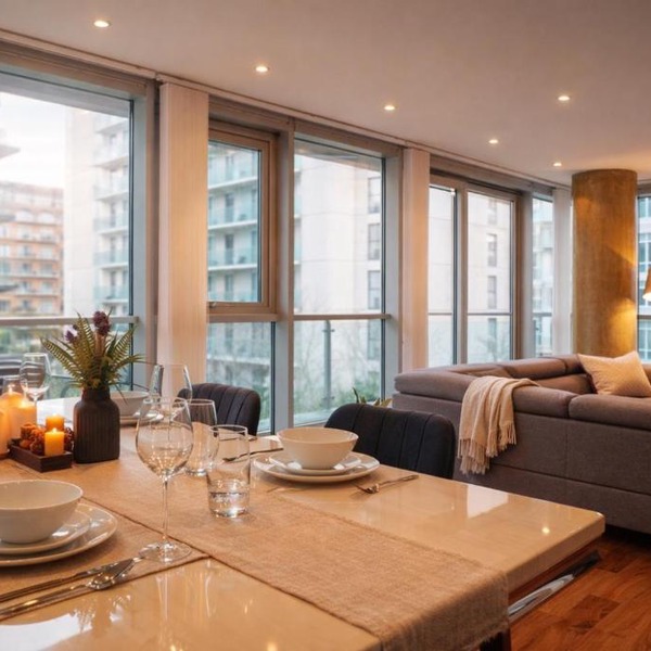 High-End Modern Two-Bedroom Apartment central