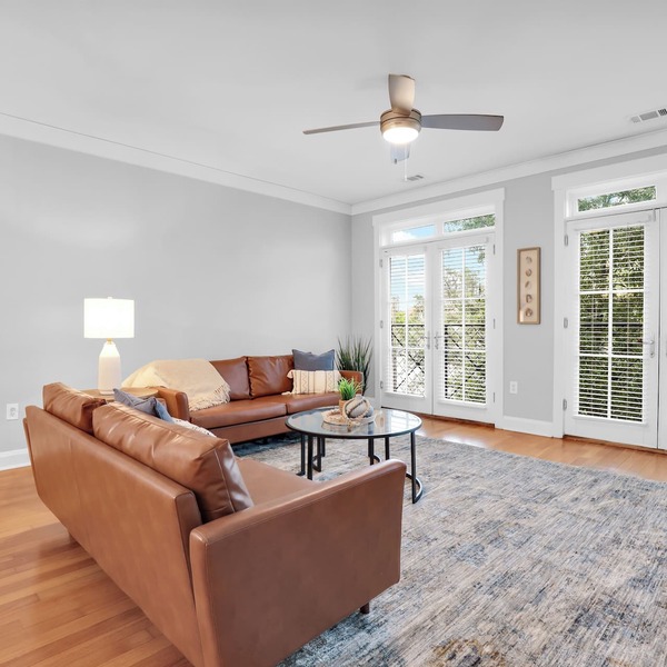 Historic District Charming 2BDR w/French Doors | The Juliette #202 by AvantStay
