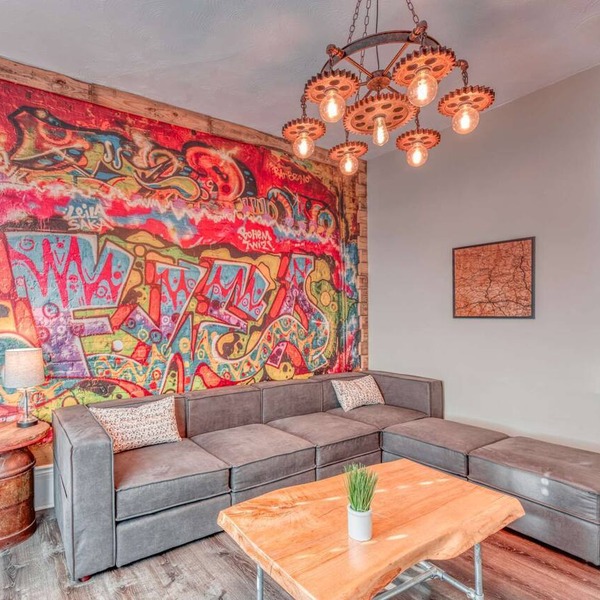 Historic Riverfront Steampunk Loft w/River Views
