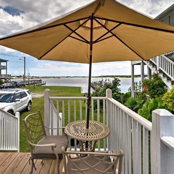 Historic Swansboro Studio w/Intracoastal View!