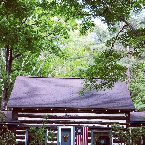 Historical Cabin in Good Hart on M119 Tunnel of Trees Lake Michigan Beach Access