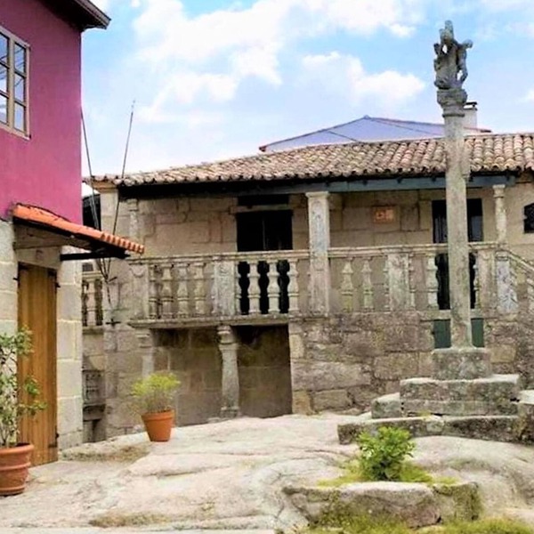 House in Combarro by the Sea
