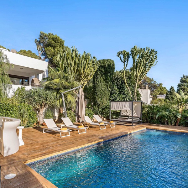 House with spectacular sea views in Ibiza