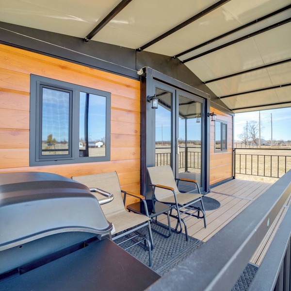 Hunt, Fish & Explore! Tiny Home Near Oologah WMA