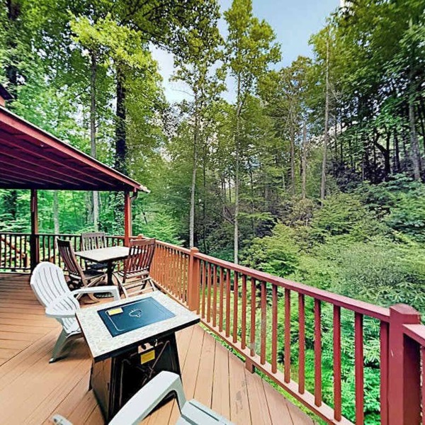 Idyllic Creekside Getaway with Private Waterfall | Near Asheville & Lake Lure