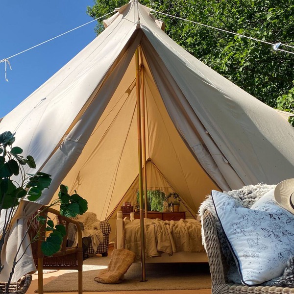 Idyllisk Glamping Rett ved Elven