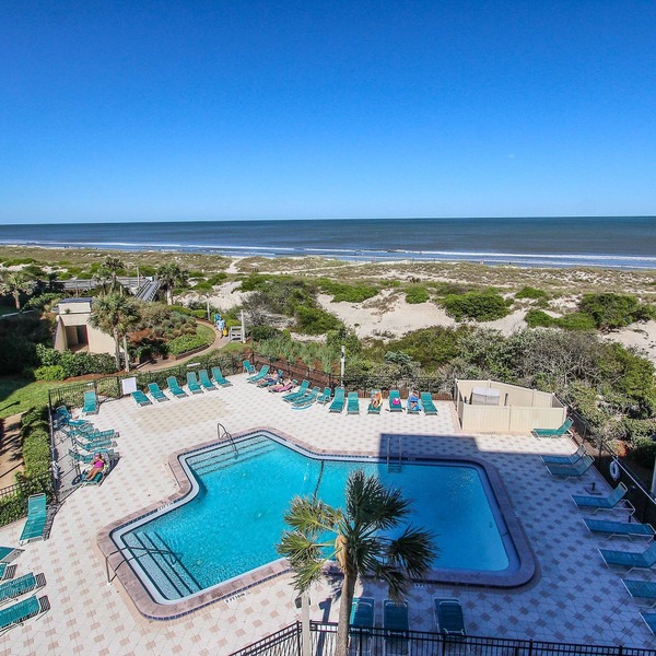 Immaculate, directly oceanfront condo, superbly renovated.